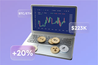 AI automated trading system technology visualization on North Meritholdage